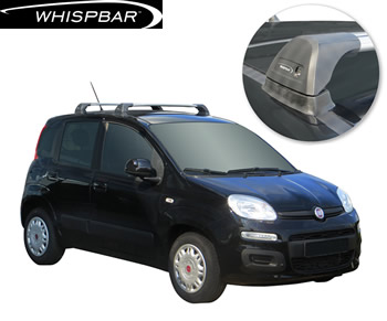 Fiat Panda Whispbar roof racks